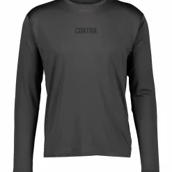 Online CONTRA active ls tee m Grey
