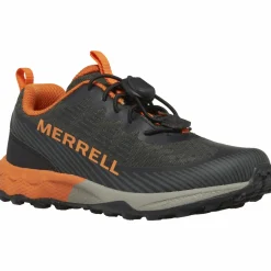 New MERRELL agility peak Olive/black/orange