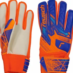 Hot REUSCH attrakt start solid fin sup jr Orange/Blue