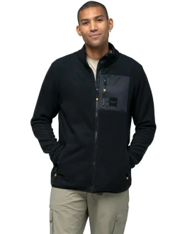 Online BULA basecamp fleece jkt m BLACK