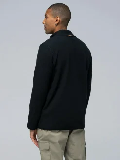 Online BULA basecamp fleece jkt m BLACK