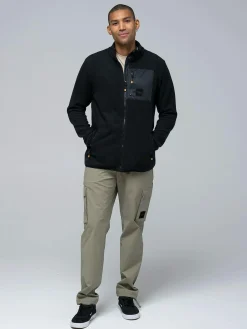 Online BULA basecamp fleece jkt m BLACK