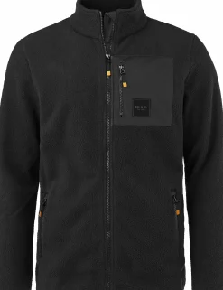Online BULA basecamp fleece jkt m BLACK