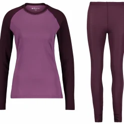Outlet SKI INDUSTRIES baselayer set, undertøy, dame Grape/dusty Grape
