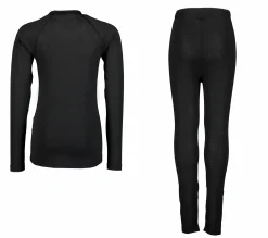 New SKI INDUSTRIES baselayer set, undertøy, junior Black