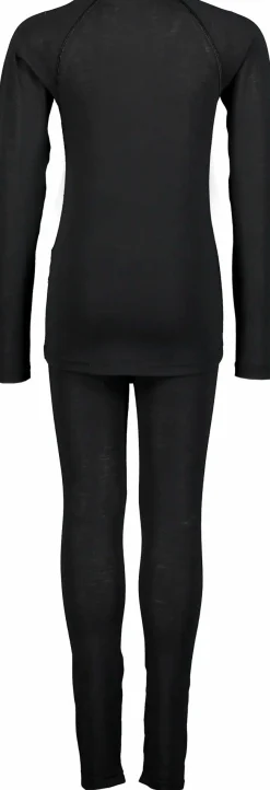 New SKI INDUSTRIES baselayer set, undertøy, junior Black