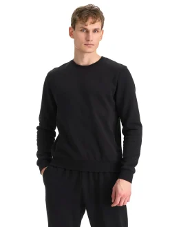 Sale TAKEOFF basic crewneck m Black