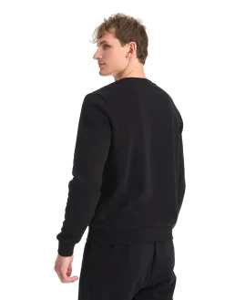Sale TAKEOFF basic crewneck m Black
