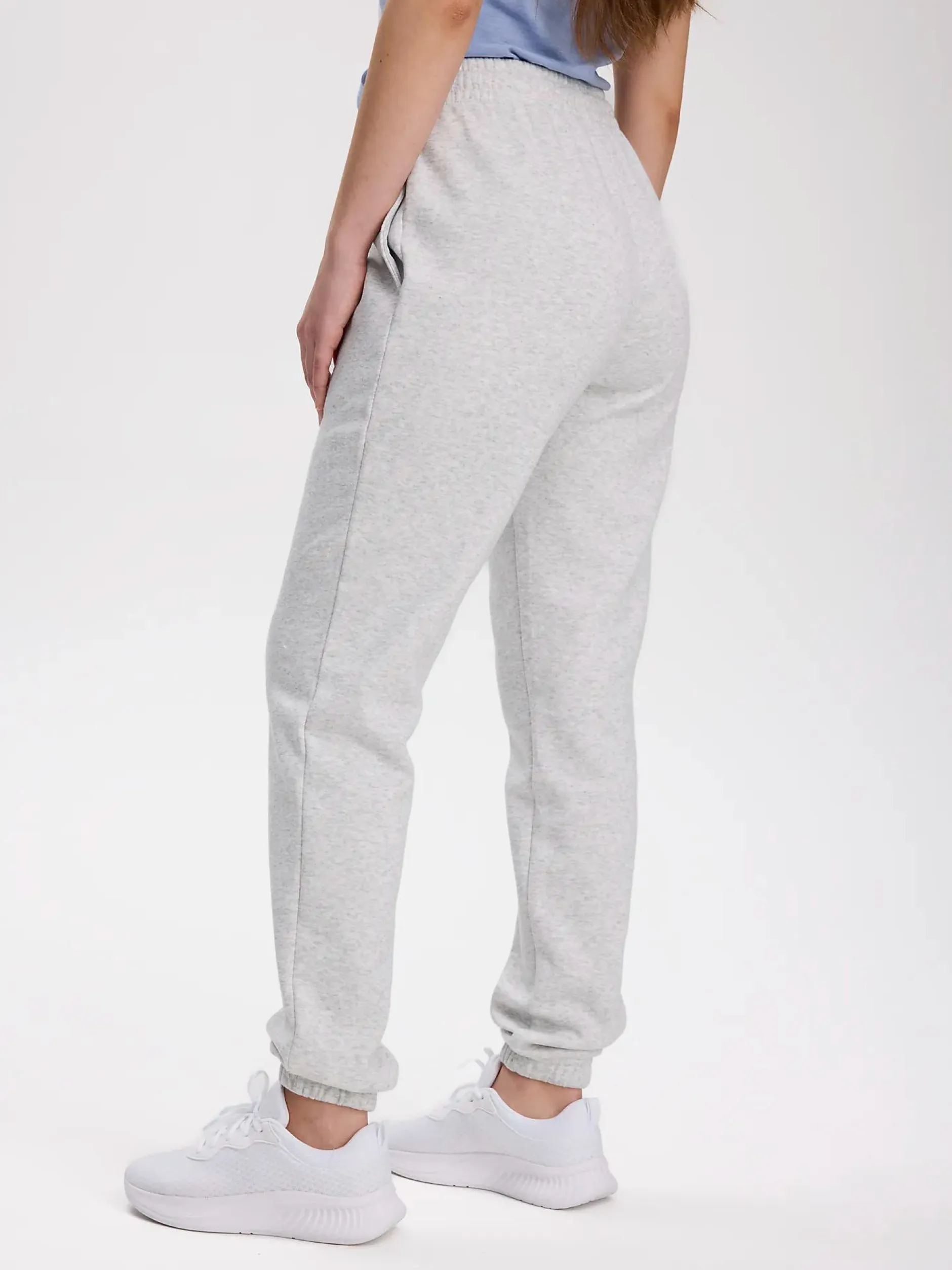Hot TAKEOFF basic cuffed sweatpant, joggebukser, dame Lt Grey Melange
