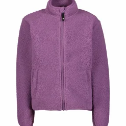 SKI INDUSTRIES basic pile jacket jr Dusty Lilac