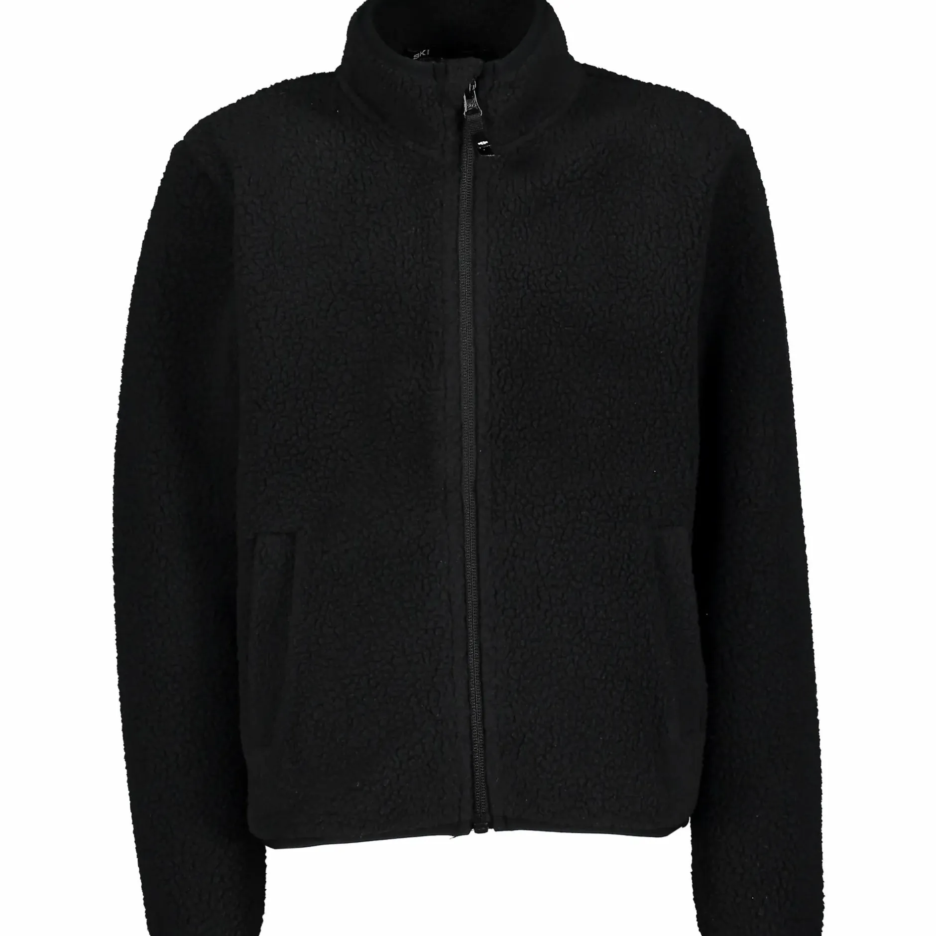 SKI INDUSTRIES basic pile jacket jr Black