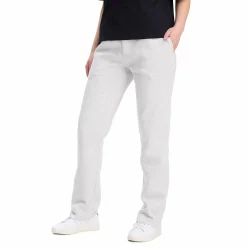 TAKEOFF basic straight swtpant w Lt Grey Melange