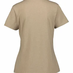 Sale TAKEOFF basic tee w Beige Melange