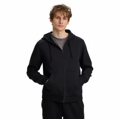Clearance TAKEOFF basic zip hood m Black
