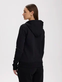 Online TAKEOFF basic zip hood w Black