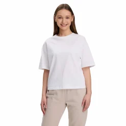 TAKEOFF boxy tee w White