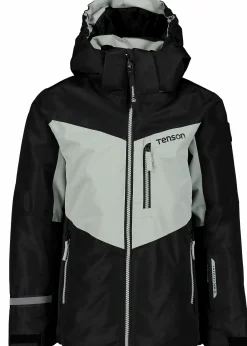 New TENSON brace ski jacket b jr Black