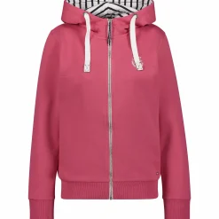 Discount MARINE CLASSIC cabin w sweat zip hoodie PINK OLD