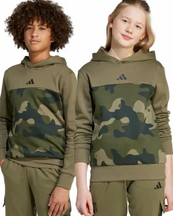 New ADIDAS camo fl hood jr OLISTR/BLACK
