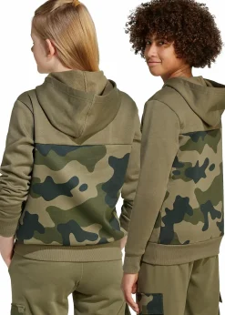 New ADIDAS camo fl hood jr OLISTR/BLACK