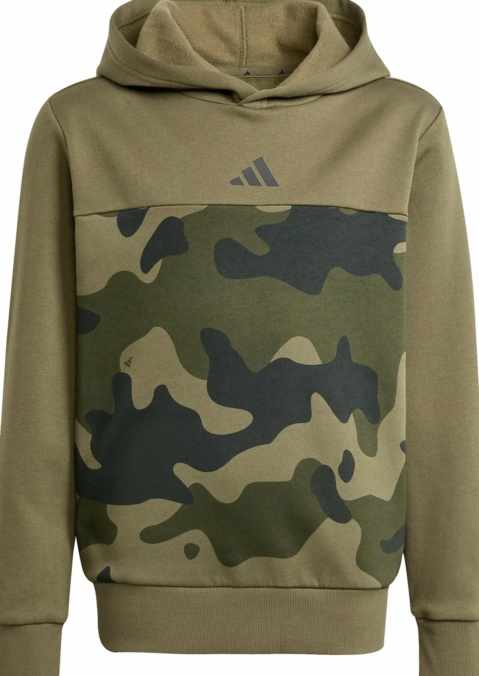 New ADIDAS camo fl hood jr OLISTR/BLACK