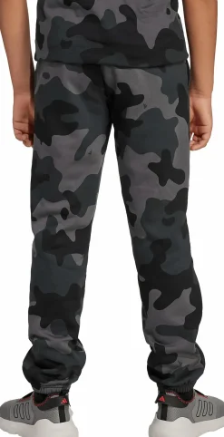 New ADIDAS camo fleece pant jr BLACK/WHITE
