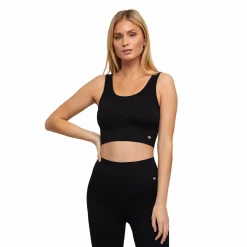 Best DROP OF MINDFULNESS cia sports bra Black