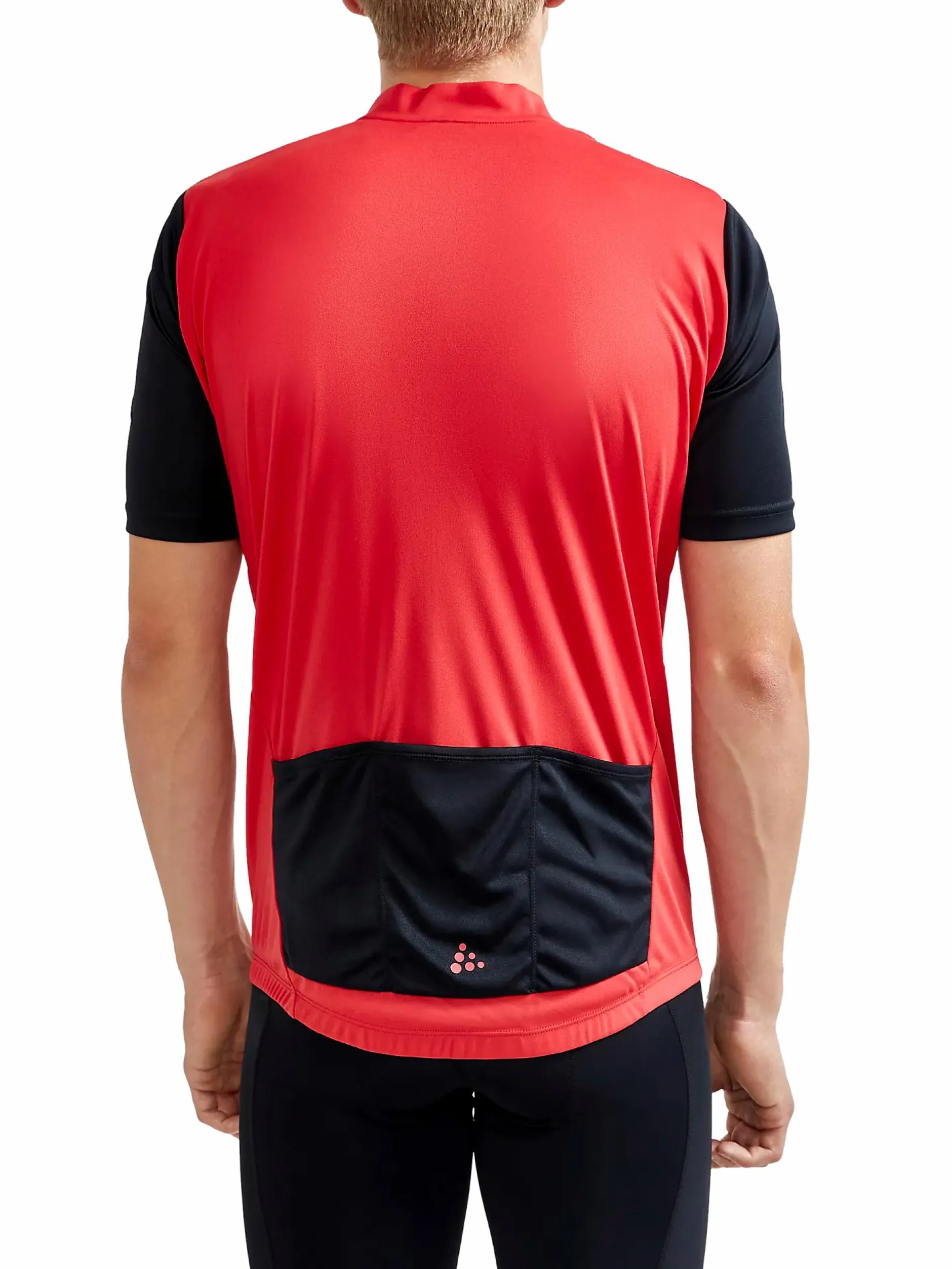 Sale CRAFT core endur logo jersey m Bright Red/Black