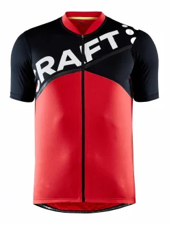Sale CRAFT core endur logo jersey m Bright Red/Black