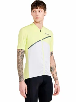 Discount CRAFT core endur logo jersey m Giallo-Ash