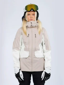 Discount VERTURE courmayeur 3l jacket w Khaki/off White