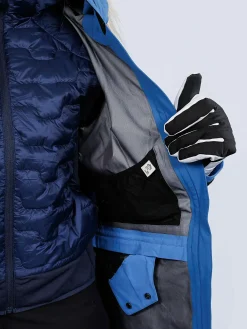 Online VERTURE courmayeur 3l jacket w Blue/ Lt Blue