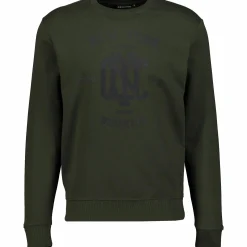 Best REACTION crew printed sweatshirt m Climbing Ivy