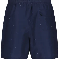 Outlet MARINE CLASSIC crew swim trunks NAVY AOP