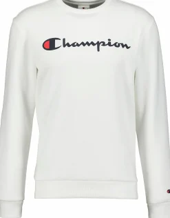 Outlet CHAMPION crewneck sweatshirt m White