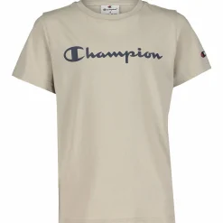 CHAMPION crewneck t-shirt jr Beige