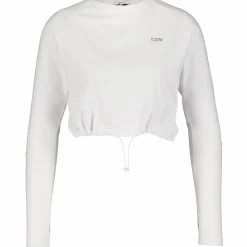 Hot ICANIWILL define cropped adjustable long sleeve White
