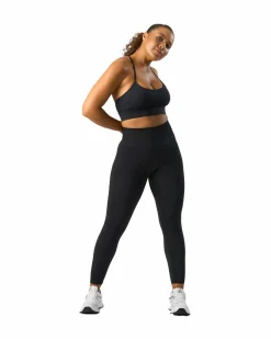 Sale ICANIWILL define seamless v-shape tights Black