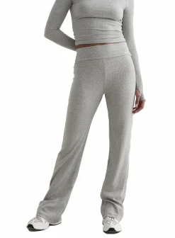 Outlet AIM´N ease ribbed pants Grey Melange