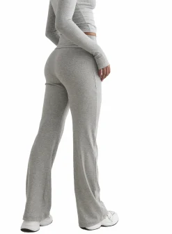 Outlet AIM´N ease ribbed pants Grey Melange