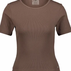 Discount AIM´N ease ribbed short sleeve Macchiato