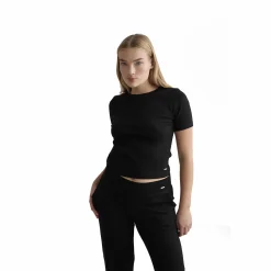 Best AIM´N ease ribbed short sleeve Black