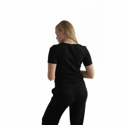 Best AIM´N ease ribbed short sleeve Black