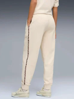 New PUMA ess graphic pant w ALPINE SNOW