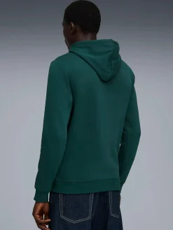 Discount PUMA ess logo lab holiday hoodie m Green Terrain