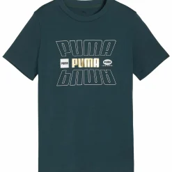 PUMA ess logo lab holiday jr Green Terrain