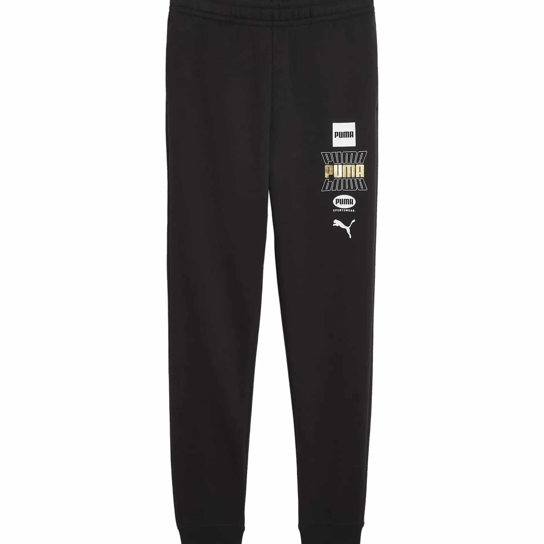 Clearance PUMA ess logo lab holiday sweatpants fl cl b Puma Black