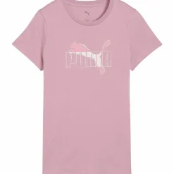 Best PUMA ess logo lab tee w Poised Pink