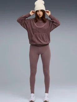 Online PUMA ess metallic leggins w Raisin-metallic