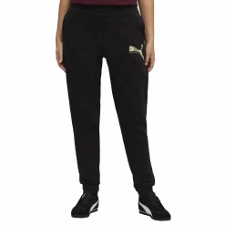 Hot PUMA ess metallic sweatpants fl Puma Black/met